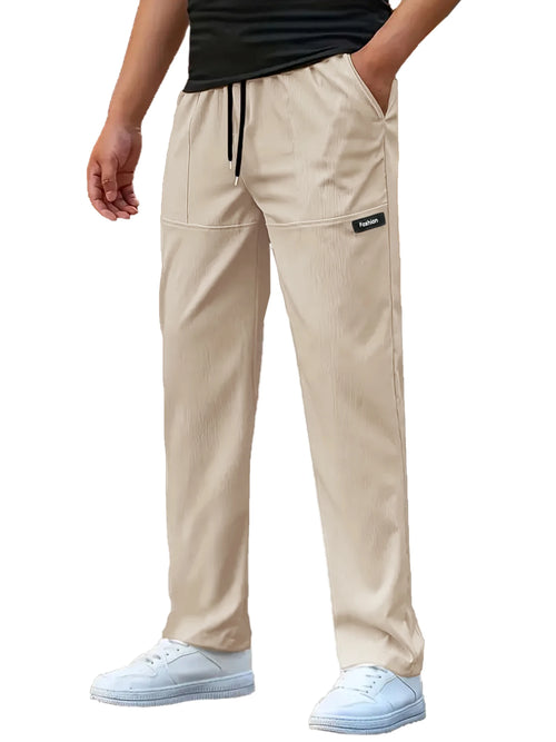 Men Lightweight Casual Loose Trousers
