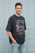 Men Bocchi The Rock Oversized T-shirt