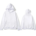 Oversized Men Solid Zip-Up Hoodie