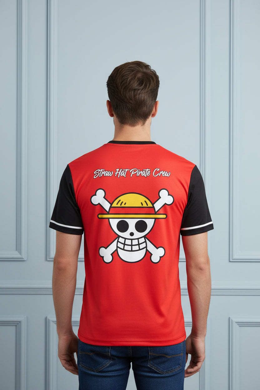 One Piece Luffy Football Jersey