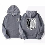 Attack on Titan Men's Hoodie Anime Hoodies Men Women Streetwear