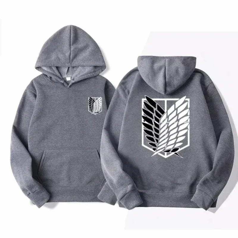 Attack on Titan Men's Hoodie Anime Hoodies Men Women Streetwear