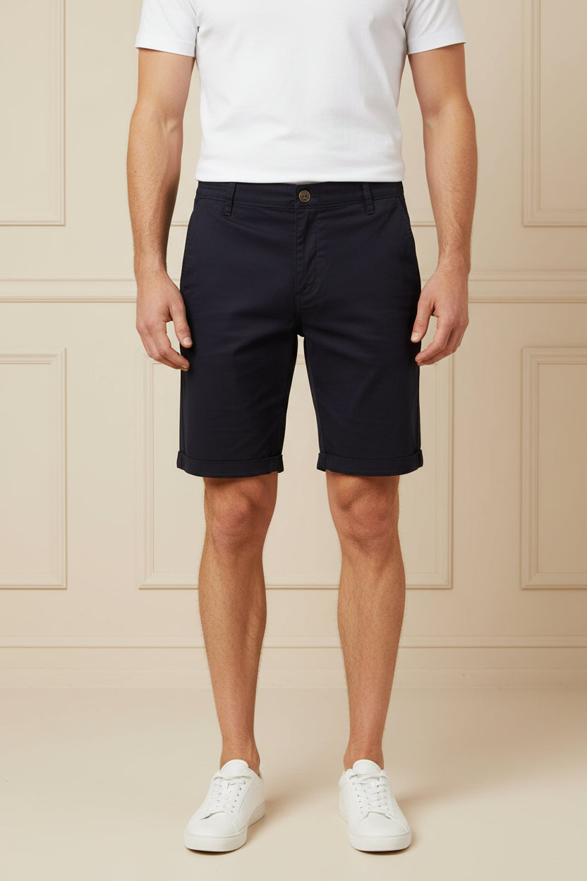 Cotton Solid Shorts for Men