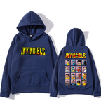 Invincible Mark Superhero Printed Hoodie