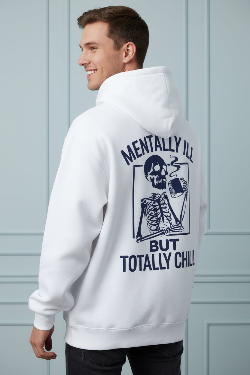 Men Lightweight Loose Pullover Hoodie