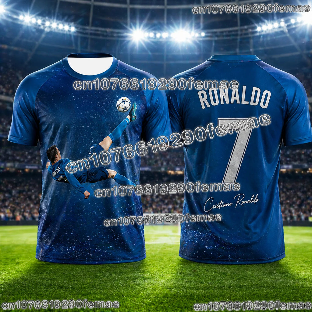 2026 New Ronaldo No.7 Football Jersey Oversized Breathable Training