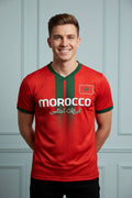 Men Morocco 3D Football Jersey