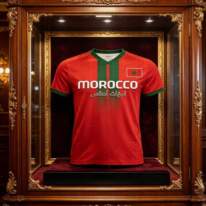 Men Morocco 3D Football Jersey