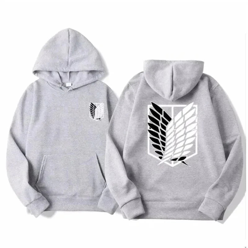 Attack on Titan Men's Hoodie Anime Hoodies Men Women Streetwear