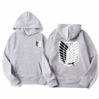 Attack on Titan Men's Hoodie Anime Hoodies Men Women Streetwear