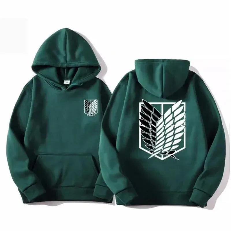 Attack on Titan Men's Hoodie Anime Hoodies Men Women Streetwear