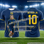 New Trendy Neymar Soccer Jersey 3D Printed Breathable Summer Sports