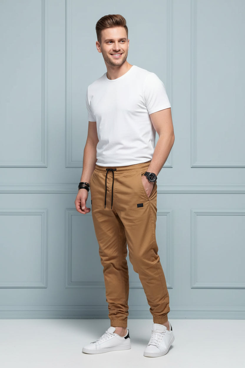Men Loose Straight Casual Joggers