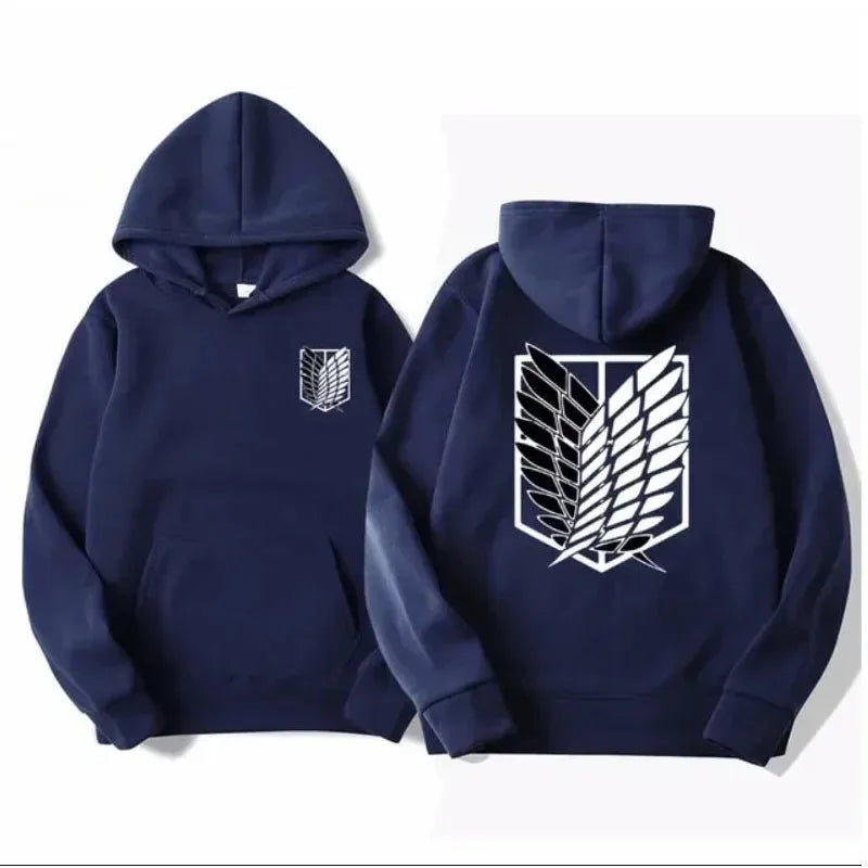 Attack on Titan Men's Hoodie Anime Hoodies Men Women Streetwear