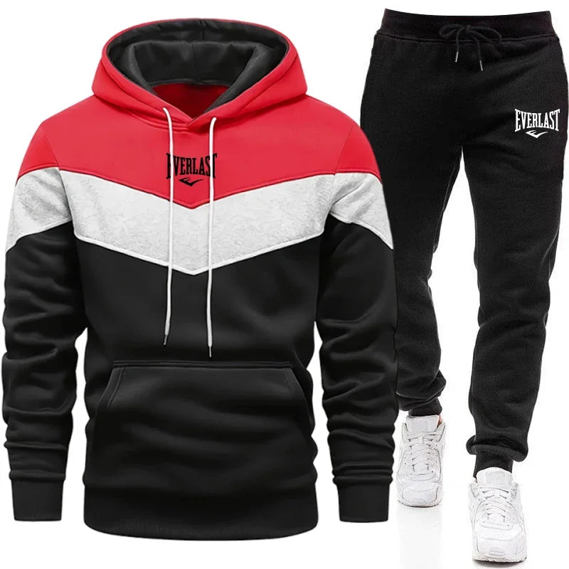 Men Hoodie and Sweatpants Tracksuit