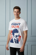 Men Fight Club Vintage Graphic T Shirt