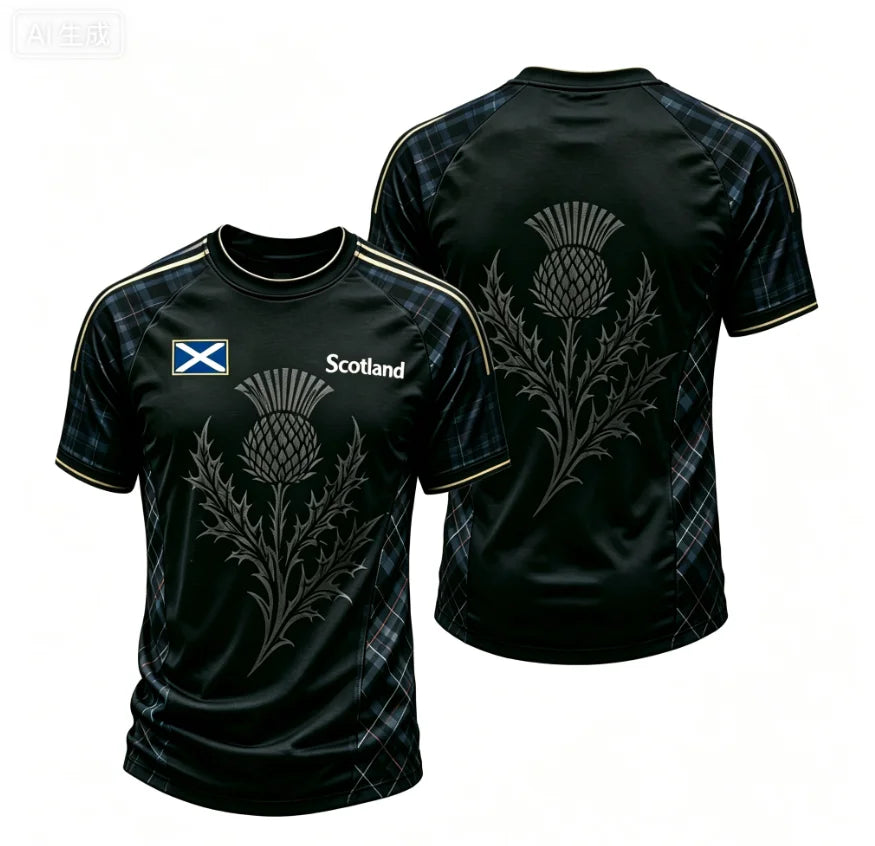 Scottish Style 3D Football Jersey