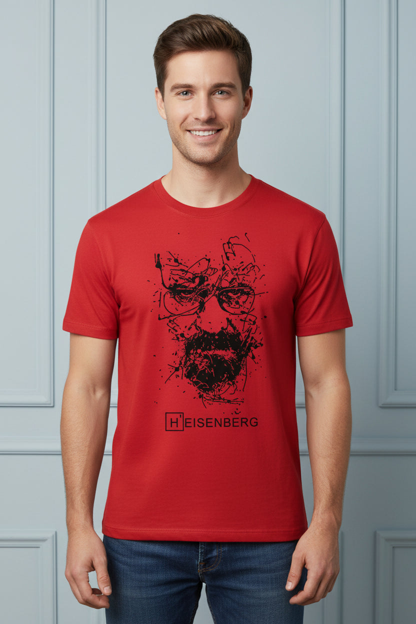 Men Breaking Bad Graphic T-shirt