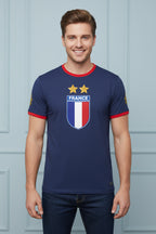 Men France Flag Football Jersey