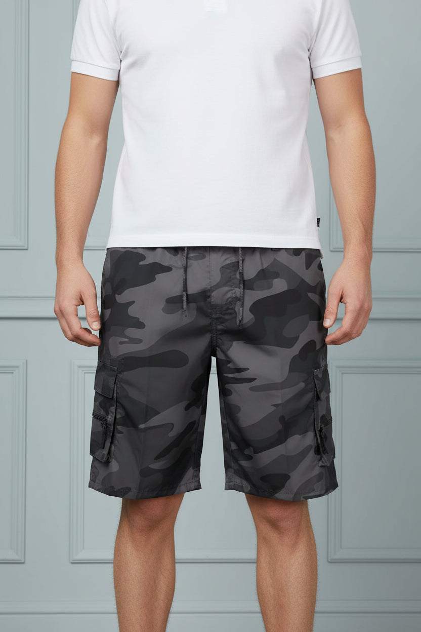 Mens Tactical Cargo Hiking Shorts