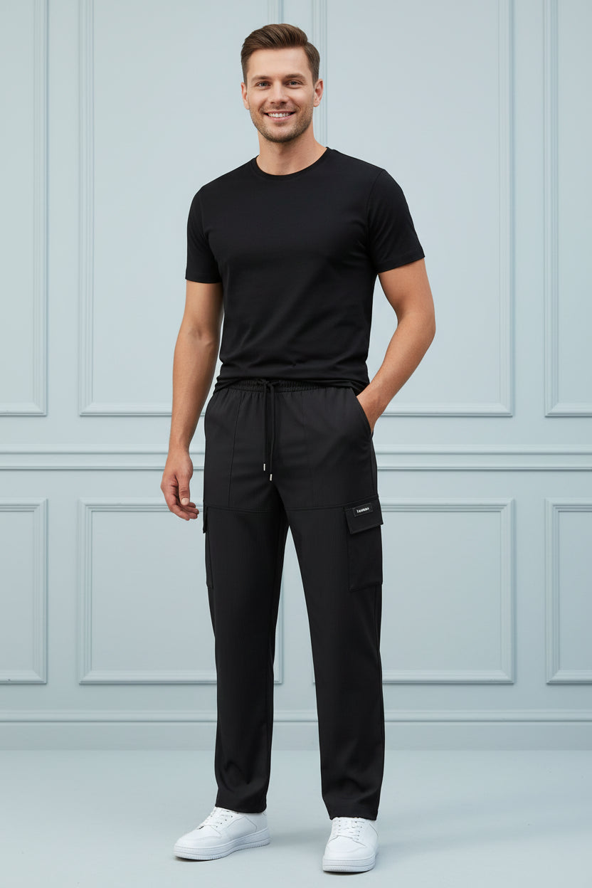 Men Lightweight Casual Loose Trousers