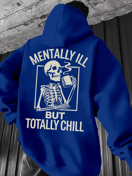 Men Lightweight Loose Pullover Hoodie