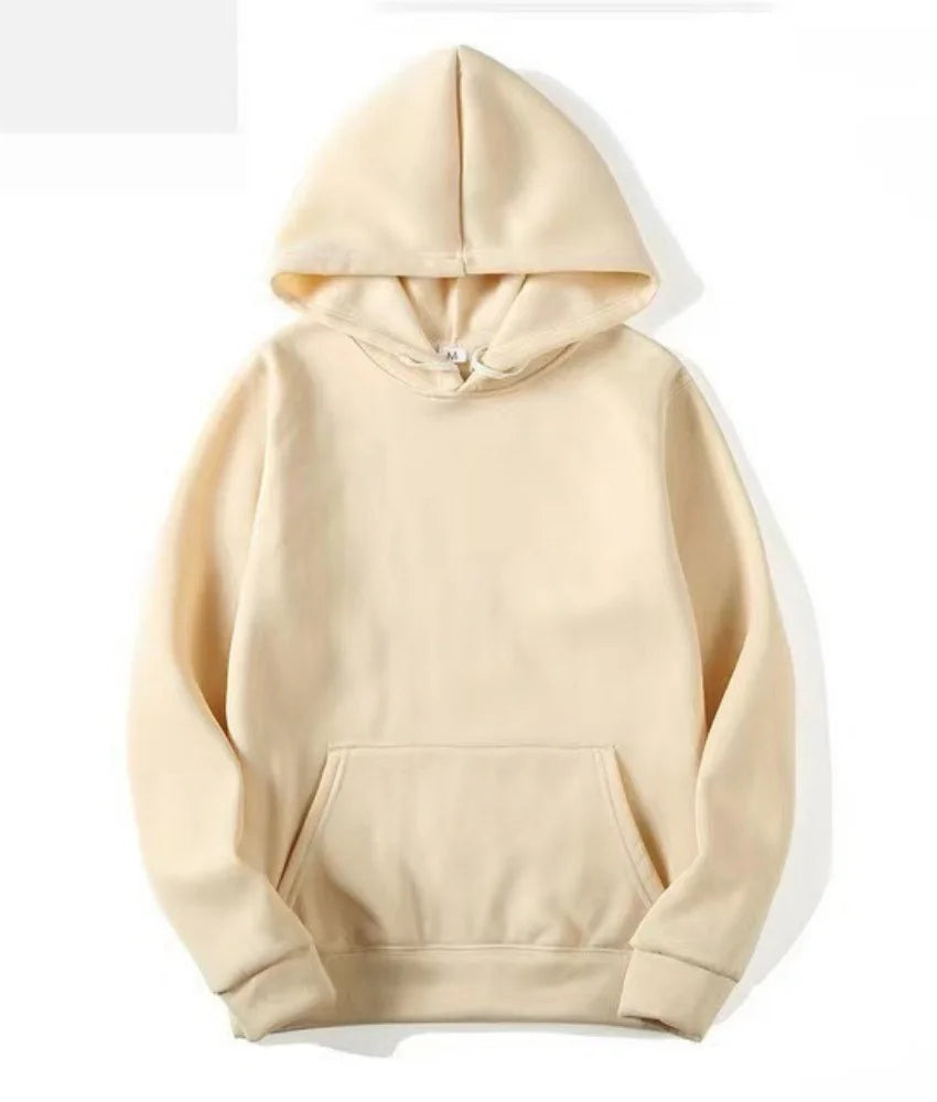 Plain Pullover Fleece Hoodies Unisex Wholesale Hooded Sweatshirt Men