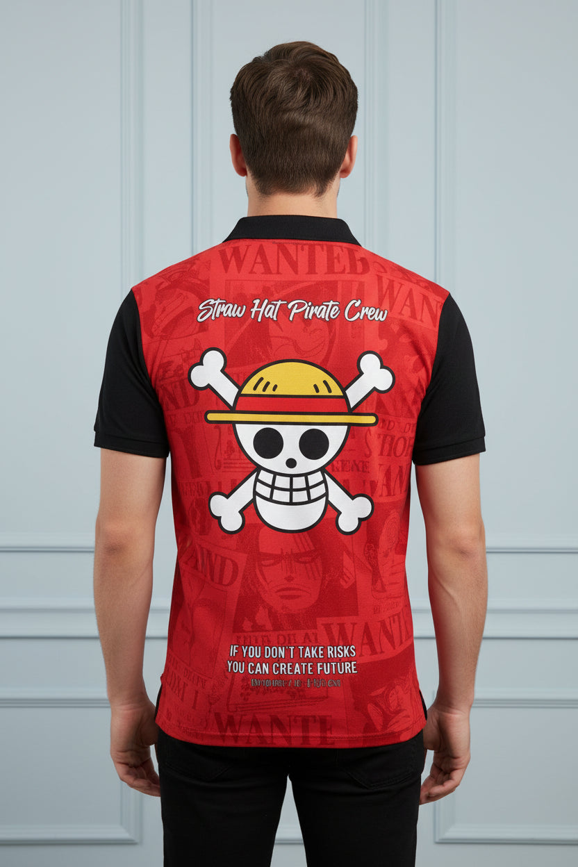 One Piece Luffy Football Jersey
