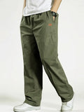 Men Relaxed Fit Cargo Jogger Pants