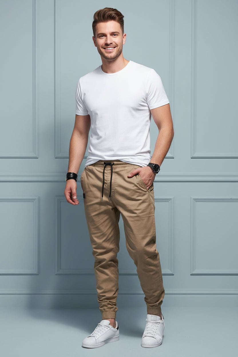 Men Loose Straight Casual Joggers