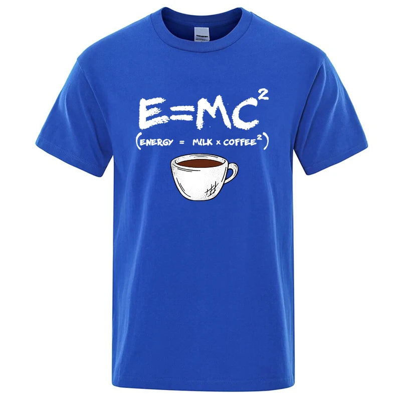 Energy Milk Coffee Graphic T-shirt