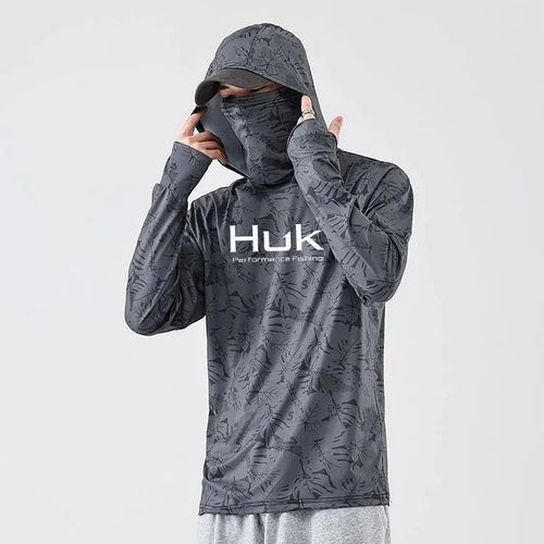 Men Fishing Hooded Sweatshirt