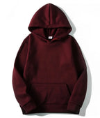 Plain Pullover Fleece Hoodies Unisex Wholesale Hooded Sweatshirt Men