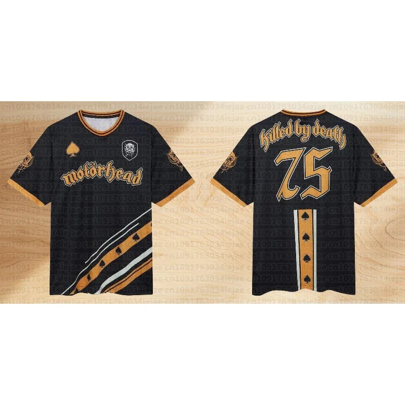 2026 Fashion Breathable Stitching Loose Football Jersey Street Trend