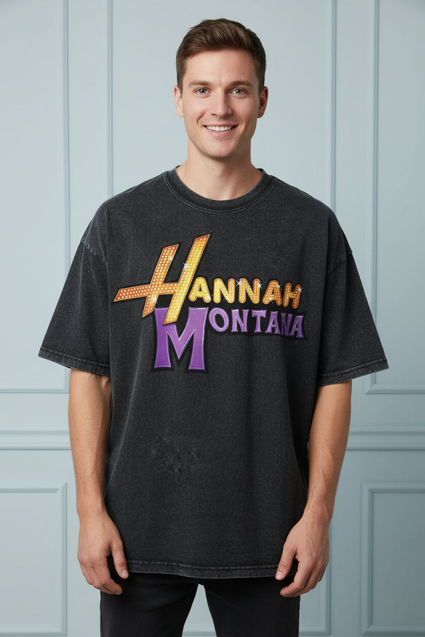 Men Miley Cyrus Graphic T Shirt