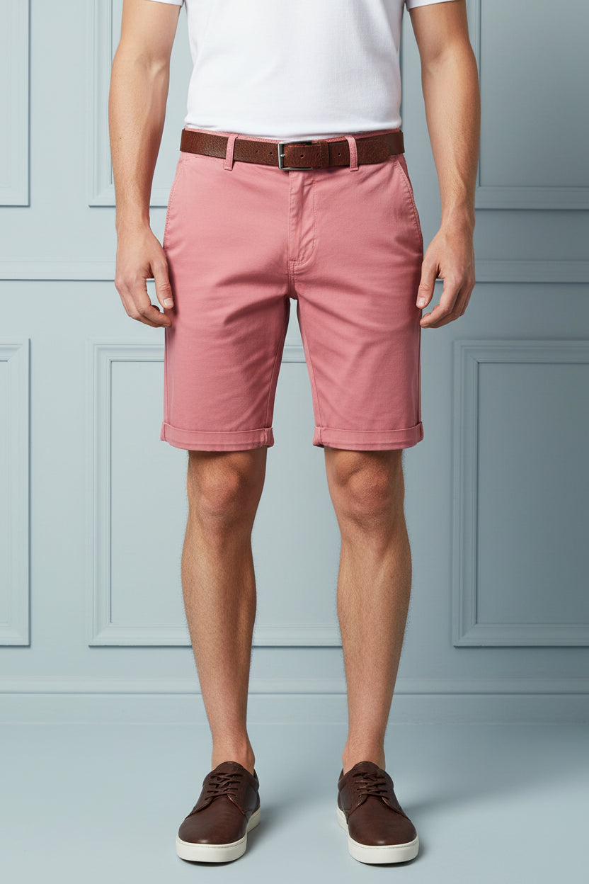 Cotton Solid Shorts for Men