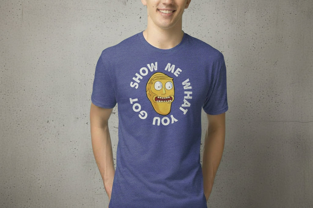 SHOW ME WHAT YOU GOT Purple T-shirt