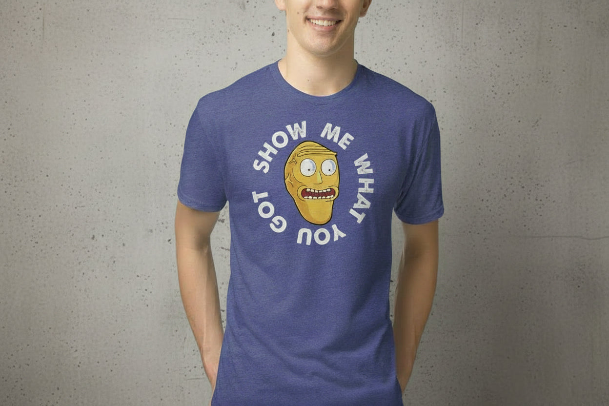 SHOW ME WHAT YOU GOT Purple T-shirt