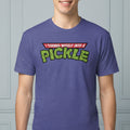 Turned into a Pickle Purple T-shirt
