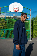 440gsm Hoodie in Navy with Dream Sports Logo Embroidery