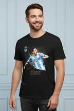 Messi Half Sleeves T-shirt