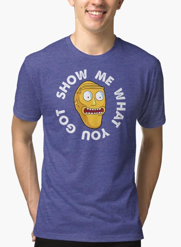 SHOW ME WHAT YOU GOT Purple T-shirt